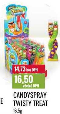 CANDYSPRAY TWISTY TREAT 16,5g 