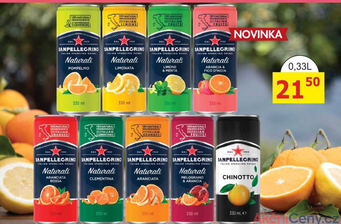 SANPELLEGRINO ITALIAN SPARKLING DRINKS 330 ml 