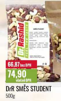 DrR SMĚS STUDENT 500g 