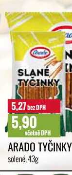 ARADO TYČINKY 43g 