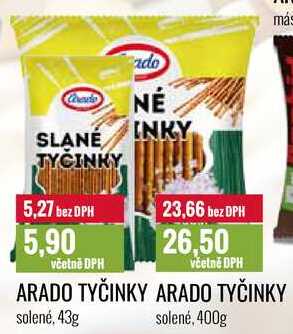 ARADO TYČINKY 400g 