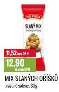 MIX SLANÝCH OŘÍŠKŮ 60g 