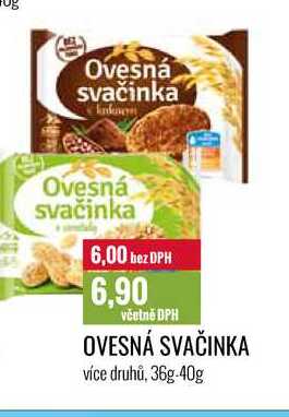 OVESNÁ SVAČINKA 36g-40g 