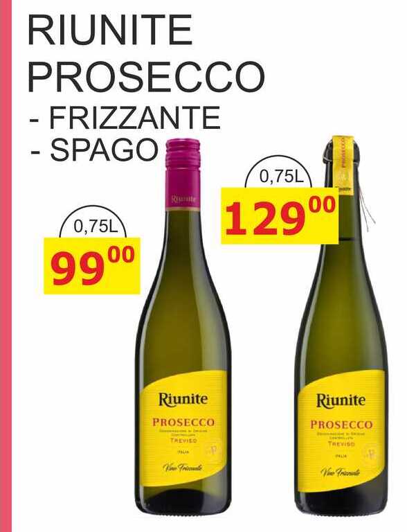 Riunite PROSECCO TREVISO 0,75l