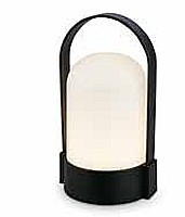 VENKOVNÍ STOLNÍ LAMPA ČERNÁ