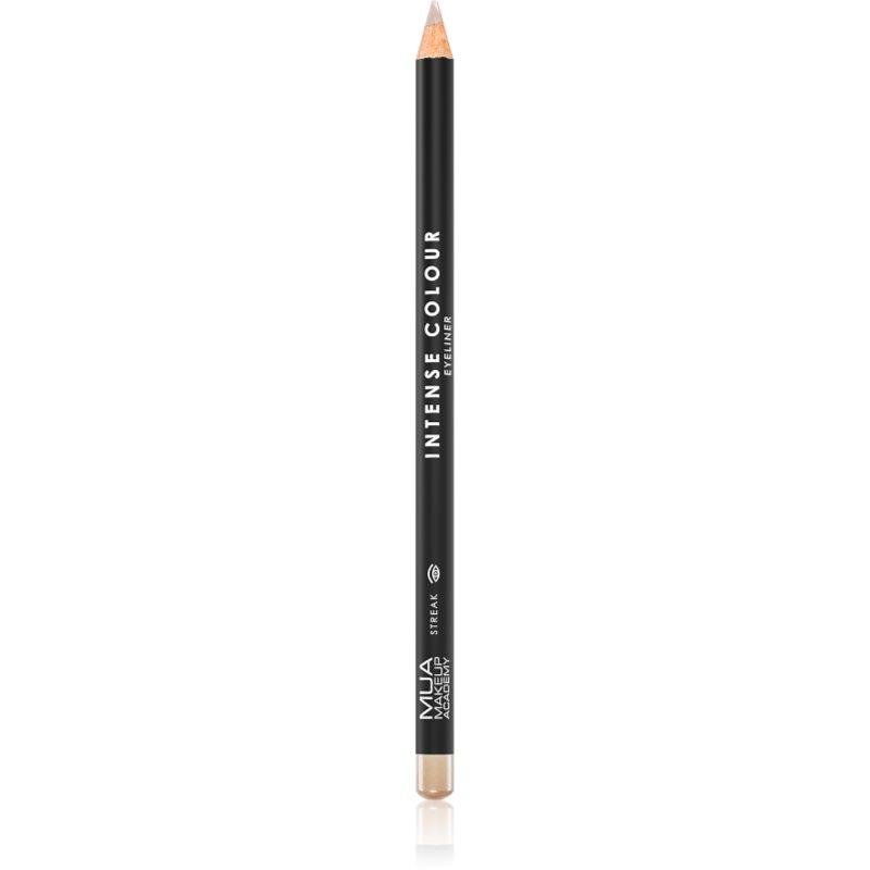 MUA Makeup Academy Intense Colour tužka na oči s intenzivní barvou odstín Streak (Nude) 1.5 g