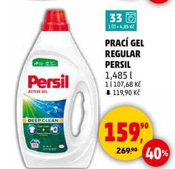 PRACÍ GEL REGULAR PERSIL, 1,485 l