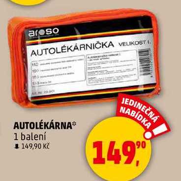 AUTOLÉKÁRNA, 1 balení  