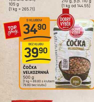 ČOČKA VELKOZRNNÁ 500 g 