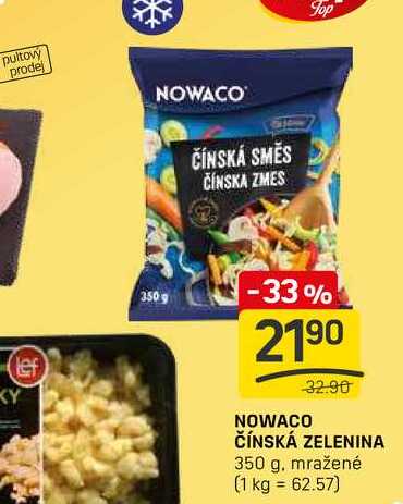 NOWACO ČÍNSKÁ ZELENINA 350 g