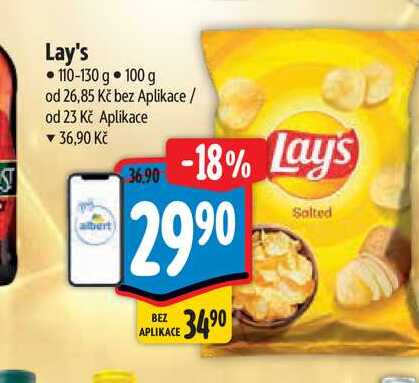 Lay's   110-130 g  