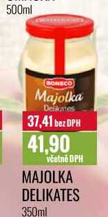 MAJOLKA DELIKATES 350ml 
