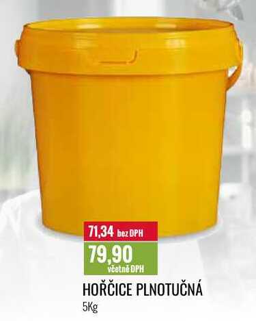 HOŘČICE PLNOTUČNÁ 5Kg 