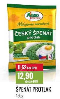 ŠPENÁT PROTLAK 450g 