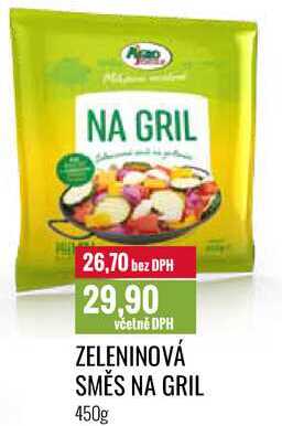 ZELENINOVÁ SMĚS NA GRIL 450g 