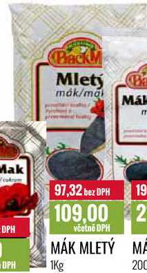 MÁK MLETÝ 1Kg 
