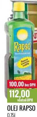OLEJ RAPSO 0,75l