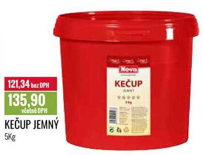 KEČUP JEMNÝ 5Kg 
