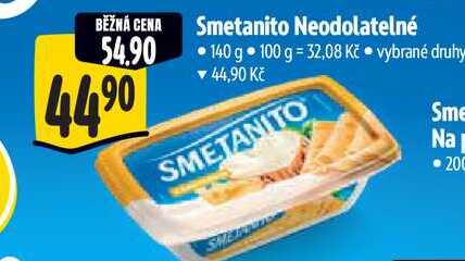   Smetanito Neodolatelné 140 g 