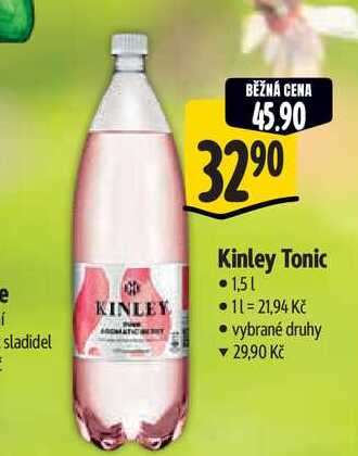 Kinley Tonic 1,5 l