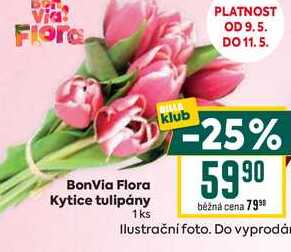 BonVia Flora Kytice tulipány 1ks