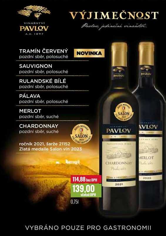 Vinařství Pavlov 0,75l