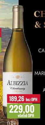 CHARDONNAY ALBIZZIA FRESCOBALDI 0,75l