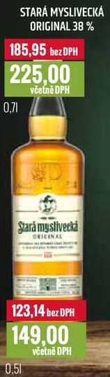 STARÁ MYSLIVECKÁ ORIGINAL 38% 0,5l, 0,7l