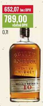 BULLEIT BOURBON 10 Y.O. 0,7l