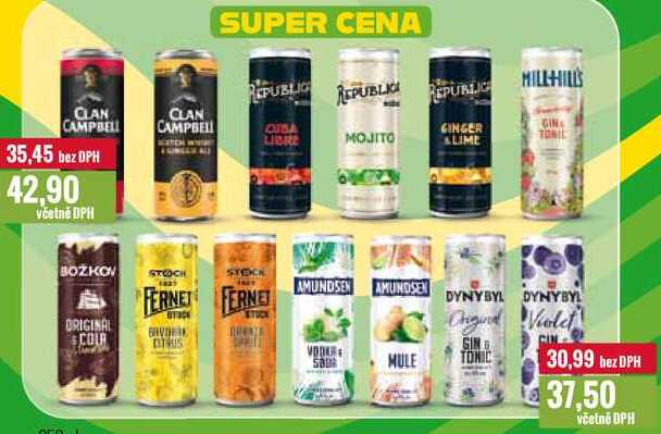 MÍCHANÉ DRINKY 250ml