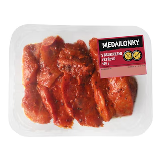 Albert Marinované vepřové medailonky s brusinkami 400 g