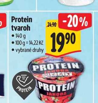 Protein tvaroh 140 g 