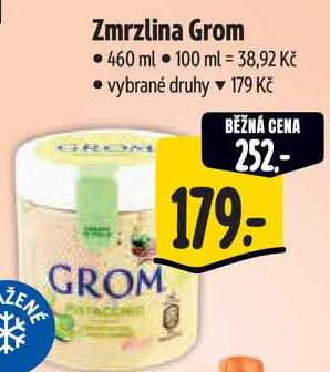 Zmrzlina Grom 460 ml  