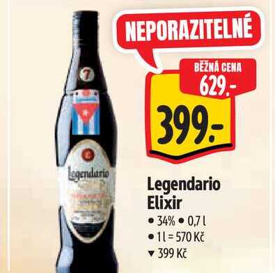  Legendario Elixir 0,7 l
