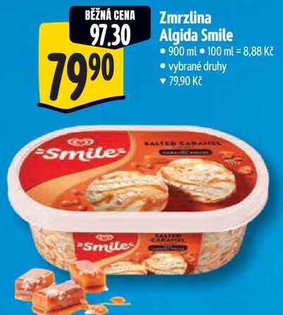 Zmrzlina Algida Smile, 900 ml 