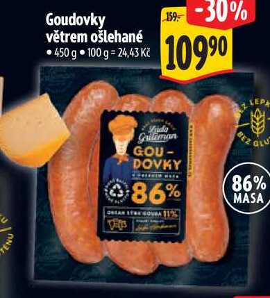 Goudovky větrem ošlehané, 450 g 