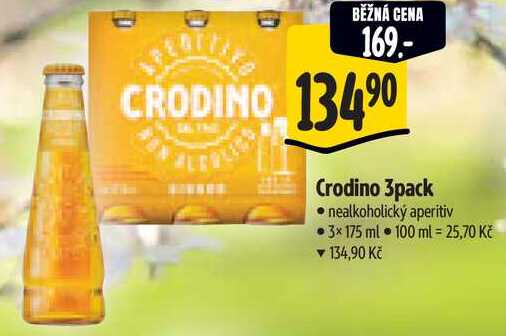 Crodino 3pack, 3x 175 ml 