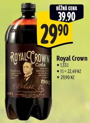 Royal Crown, 1,33 l