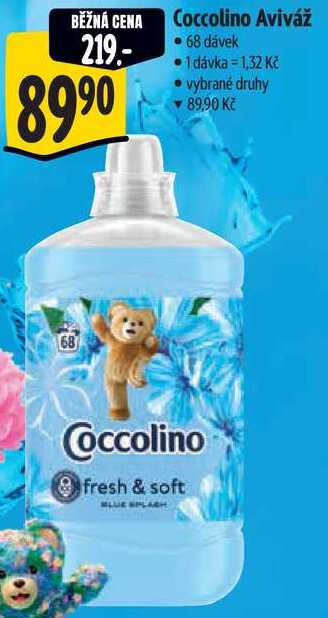 Coccolino Aviváž, 68 dávek 