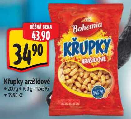 Křupky arašídové, 200 g 