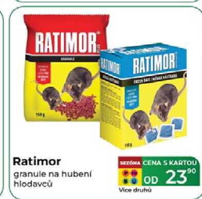 Ratimor granule na hubení hlodavců 