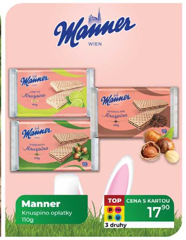 Manner Knuspino oplatky 110g 