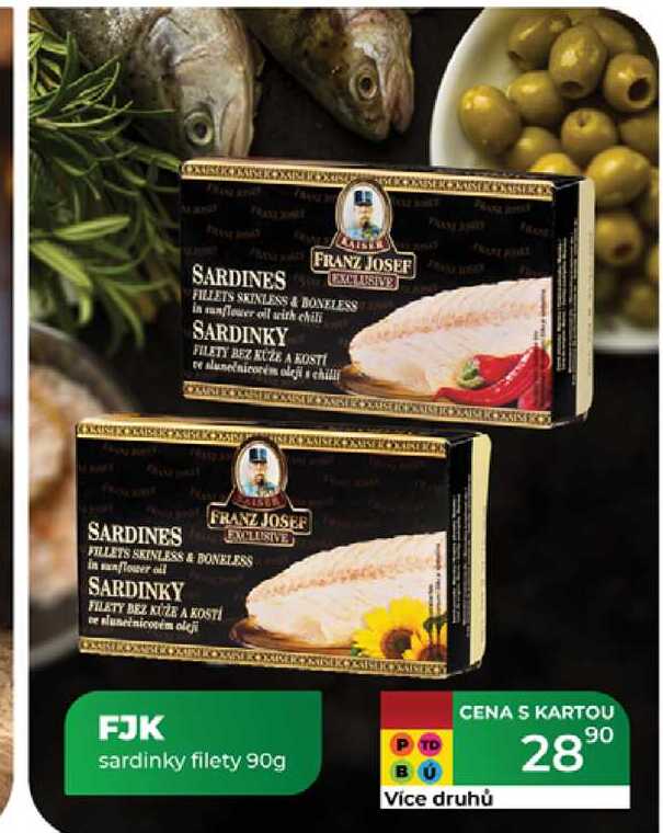 FJK sardinky filety 90g 
