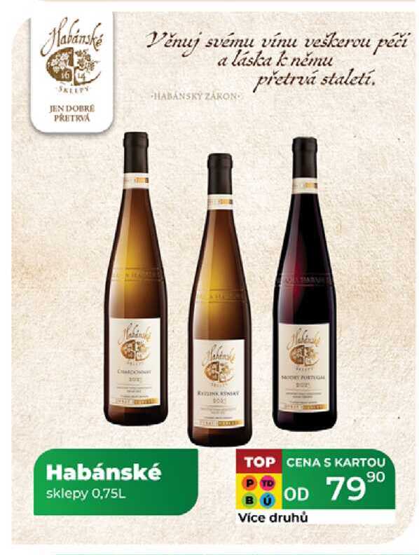 Habánské sklepy 0,75L 
