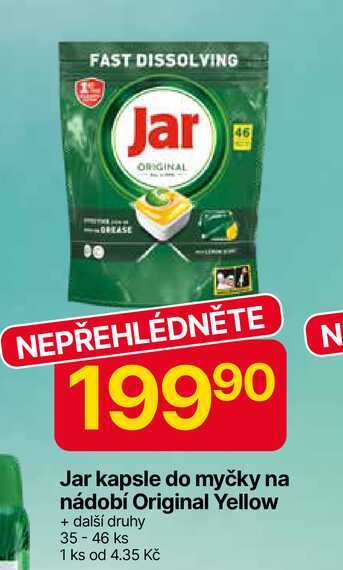 Jar kapsle do myčky 35 Ks, vybrané druhy