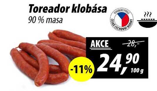 Toreador klobása, 100 g 