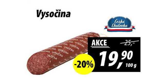 Vysočina, 100 g