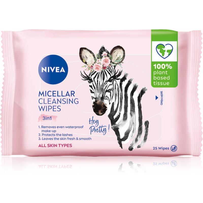 NIVEA Micellar čisticí pleťové ubrousky 3 v 1 25 ks