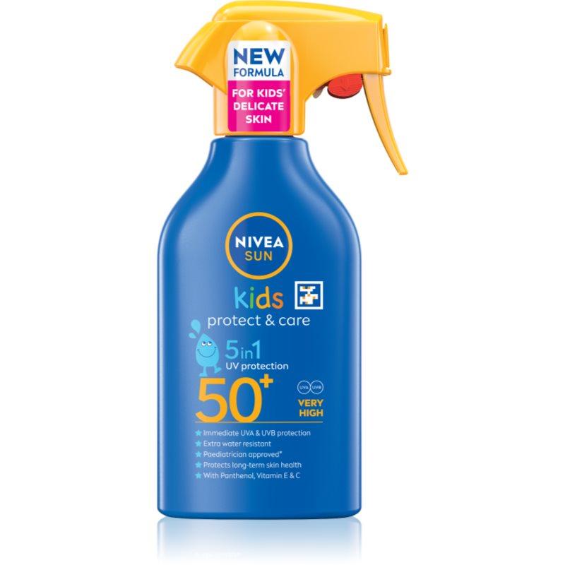 NIVEA SUN Kids dětský sprej na opalování SPF 50+ 270 ml