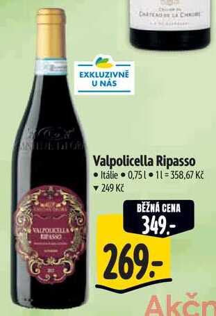 Valpolicella Ripasso, 0,75 l